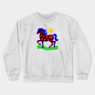 Horse Lover Valentine Crewneck Sweatshirt